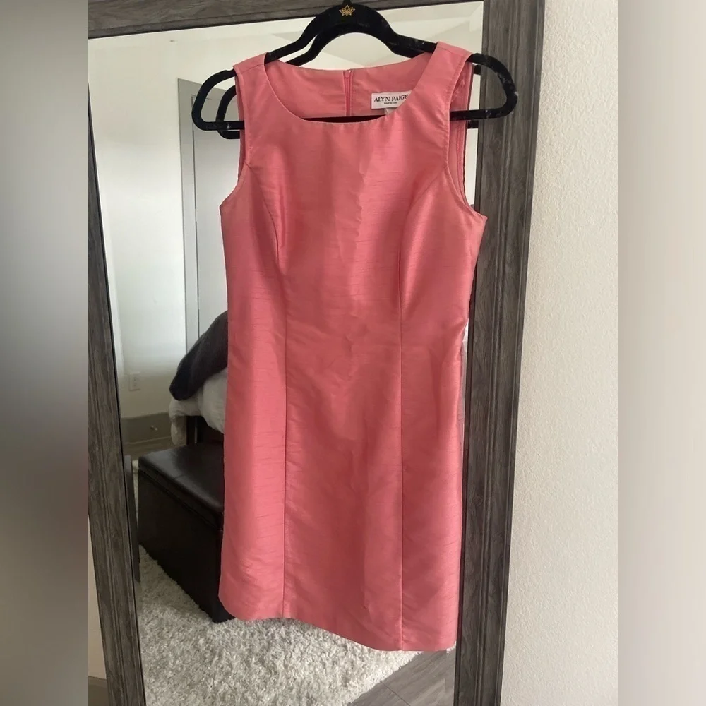 Alyn Paige Pink Dress Size 7/8 - Picture 3 of 4